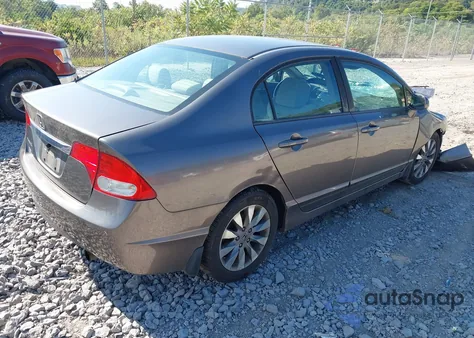 2009 Honda Civic Ex from USA, damaged, VIN 19XFA168X9E020352